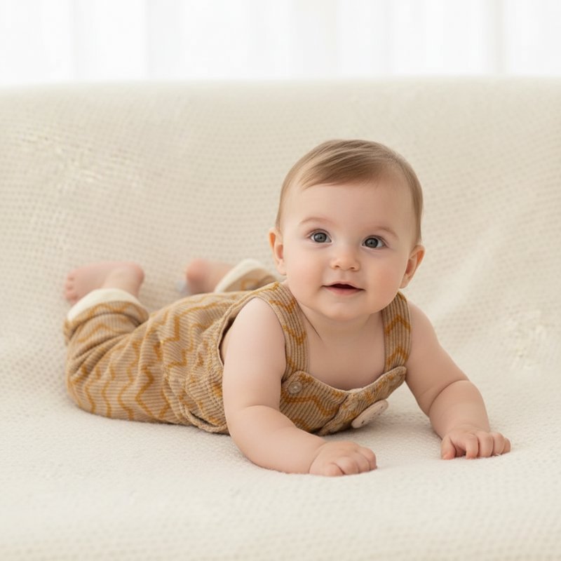 Macacão Vintage Unissex de Veludo para Bebês - Estilo Ursinho Moda Vintage Infantil 39 Kabannas 