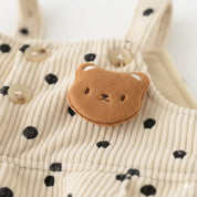 Macacão Vintage Unissex de Veludo para Bebês - Estilo Ursinho Moda Vintage Infantil 39 Kabannas 