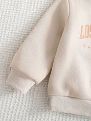 Conjunto Bebê Menino 3 Peças Colete Calça Moletom Los Angeles