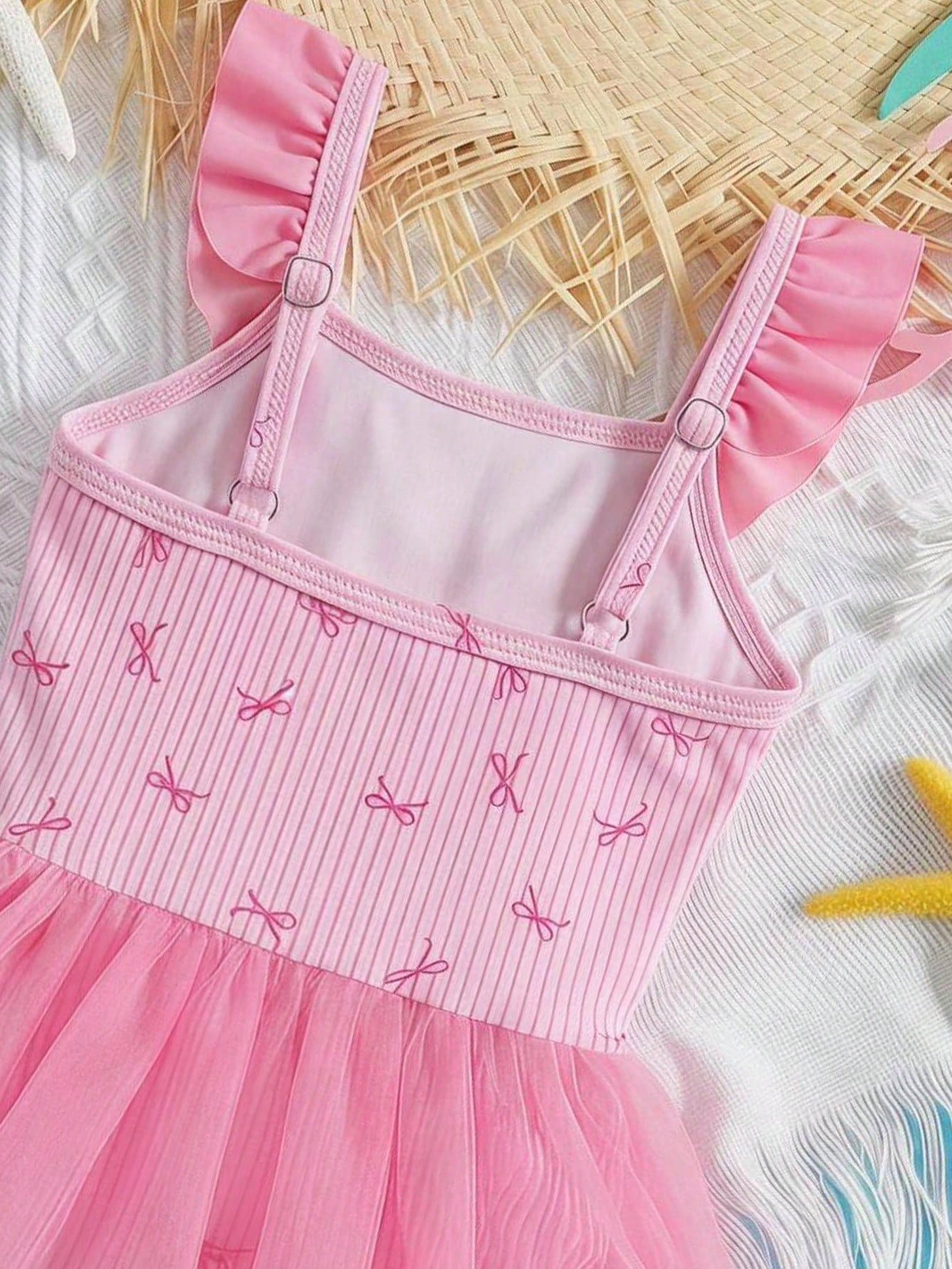 Maiô Infantil Menina com Laço e Saia de Tule 004 Maiô Menina 01 Kabannas 