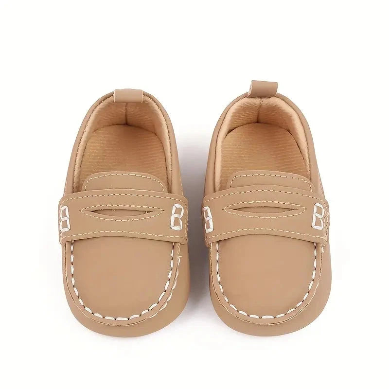 Mocassim Infantil Bebê Slip On Couro Sintético Sola Macia Calçado Infantil 21 Kabannas 