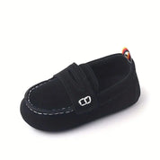 Mocassim Infantil Bebê Slip On Couro Sintético Sola Macia Calçado Infantil 21 Kabannas 