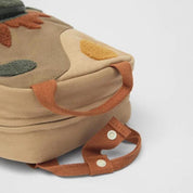 Mochila Infantil Dinossauro de Lona com Zíper Mochila Infantil 01 Kabannas 