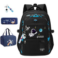 Mochila Infantil Escolar 4 em 1 Astronauta Kabannas Mochila Infantil Preto 