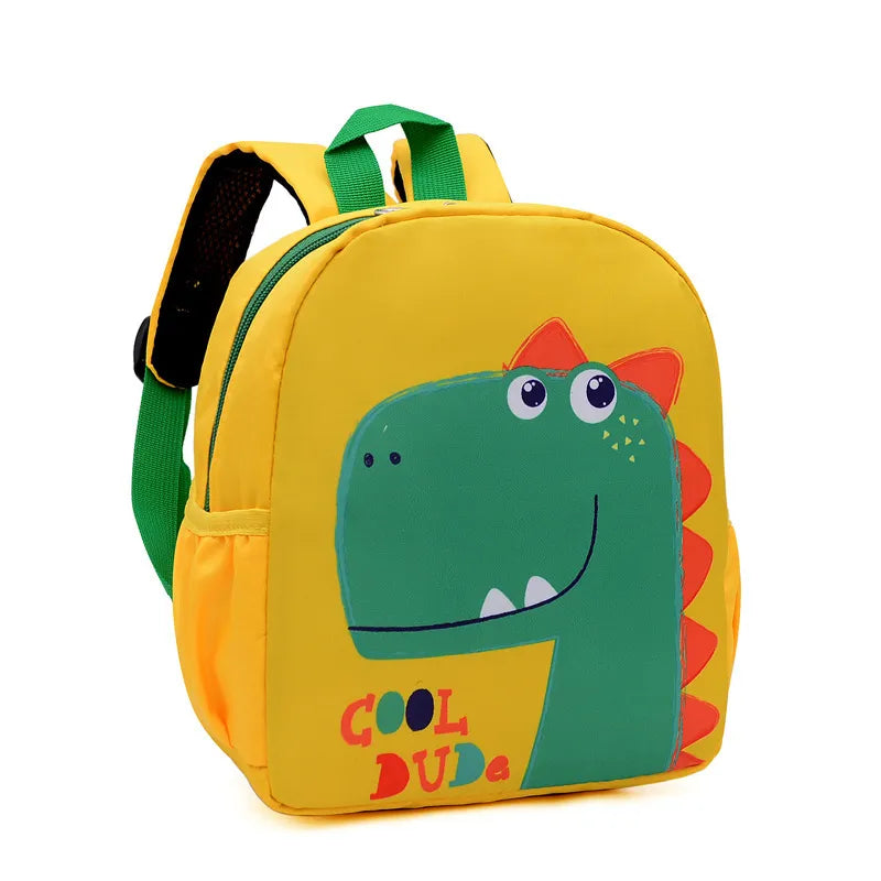 Mochila Infantil Impermeável Kabannas Mochila Infantil - Amarelo: Dinossauro 