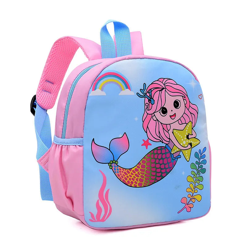 Mochila Infantil Impermeável Kabannas Mochila Infantil - Rosa: Sereia 