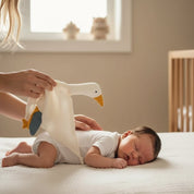 Naninha de Bebê Cisne em Algodão Naninha de Bebê 01 Kabannas 