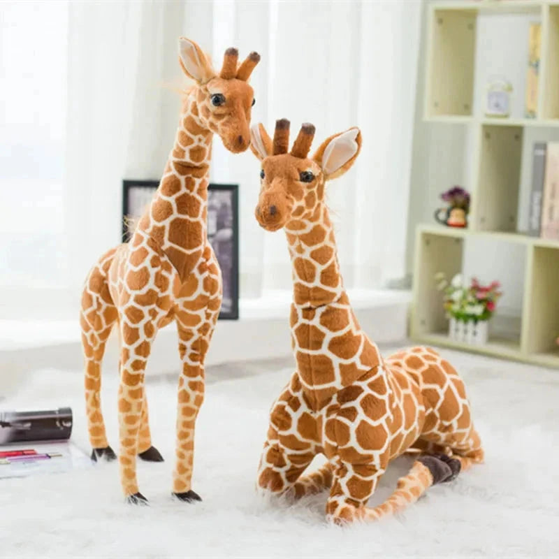 Pelúcia de Girafa Realista e Macia Brinquedo de Pelúcia 12 Kabannas 50 cm 