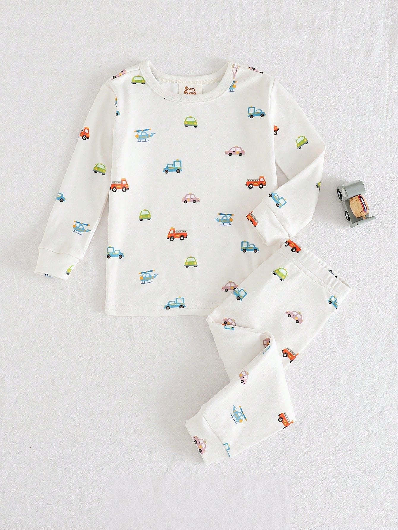 Pijama Bebê Menino Manga Longa Estampa Carrinho 004 Pijama Menino 01 Kabannas 
