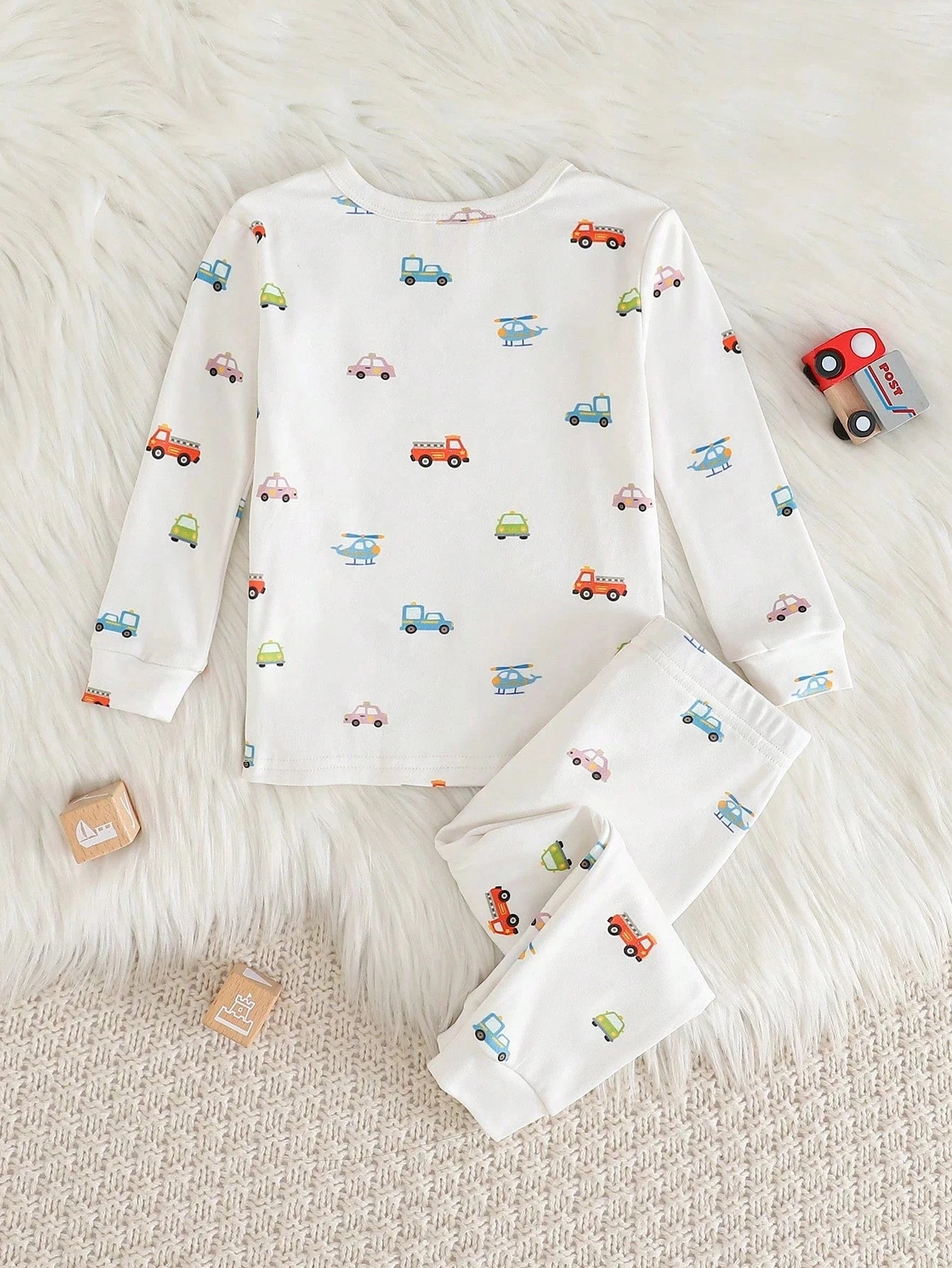 Pijama Bebê Menino Manga Longa Estampa Carrinho 004 Pijama Menino 01 Kabannas 