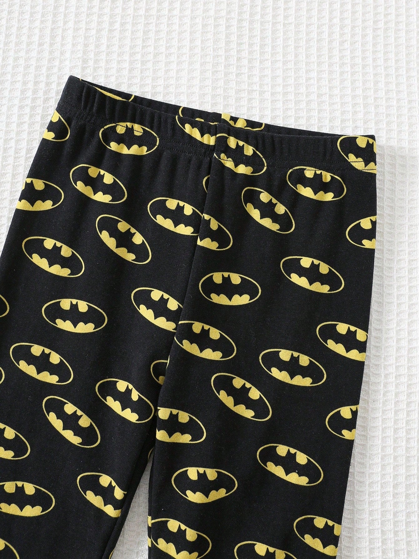 Pijama Infantil Menino Batman Manga Longa Malha Macia - Cinza e preto