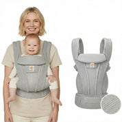 Porta-bebês Ergobaby Omni Deluxe 360° Conforto Total Porta-Bebê 02 Kabannas Cinza 