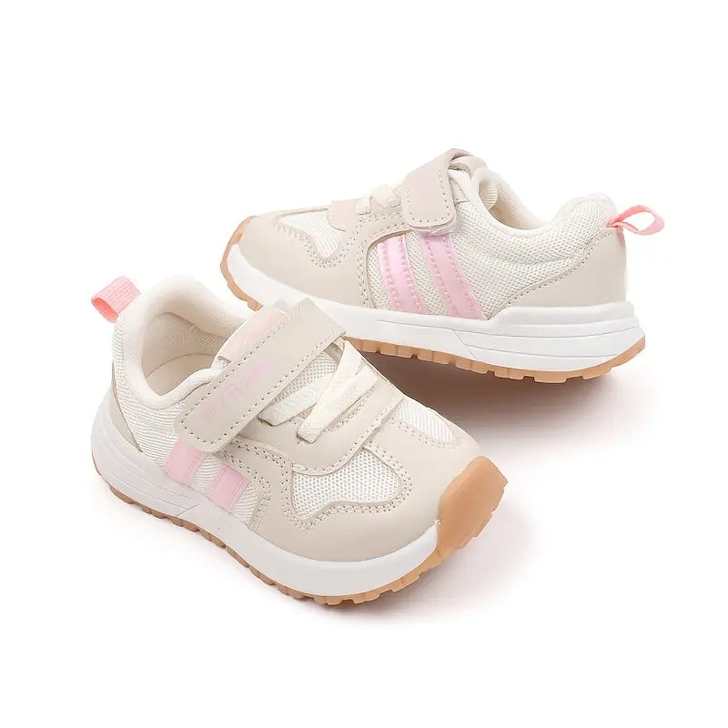 Tênis Infantil Bebê Menino Menina Velcro Sola Antiderrapante Macia Respirável