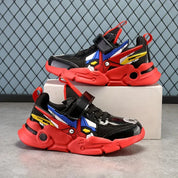 Tênis Infantil Transformers Velcro Malha Respirável