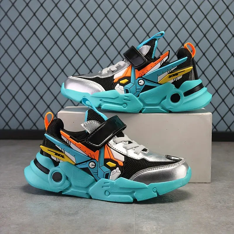 Tênis Infantil Transformers Velcro Malha Respirável