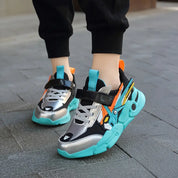 Tênis Infantil Transformers Velcro Malha Respirável