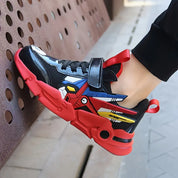 Tênis Infantil Transformers Velcro Malha Respirável