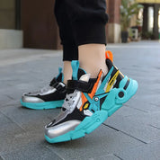 Tênis Infantil Transformers Velcro Malha Respirável