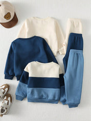 Kit 3 Conjuntos Bebê Menino Moletom e Calça Jogger