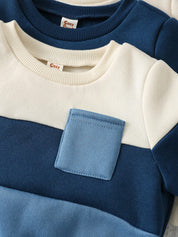 Kit 3 Conjuntos Bebê Menino Moletom e Calça Jogger