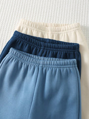 Kit 3 Conjuntos Bebê Menino Moletom e Calça Jogger