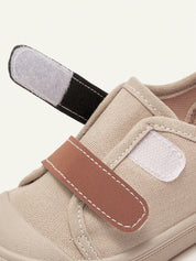Tênis Infantil Menino Canvas Velcro Cáqui