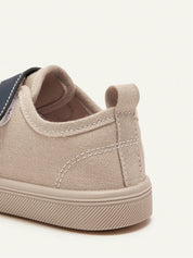 Tênis Infantil Menino Canvas Velcro Cáqui