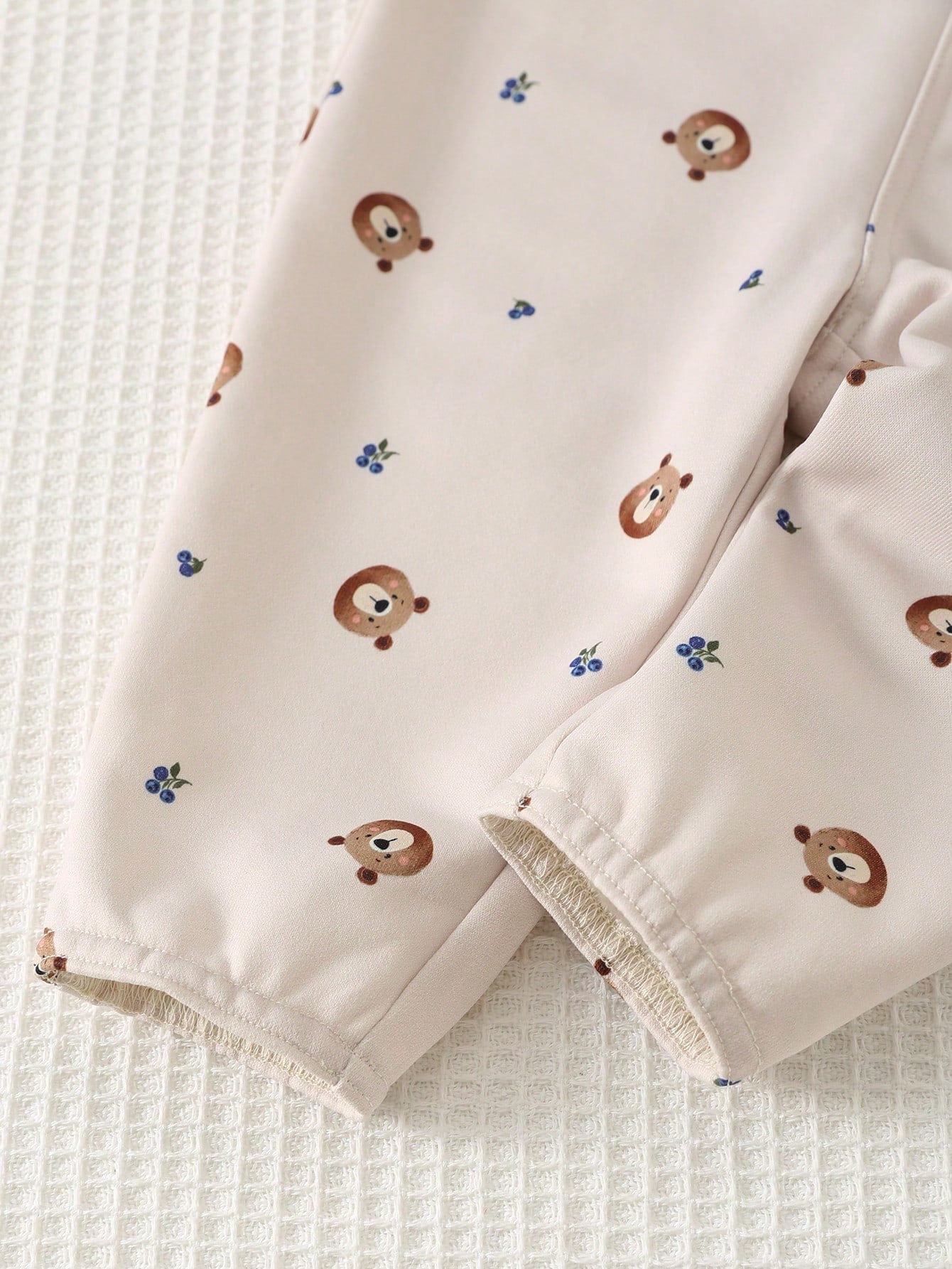 Conjunto Bebê Menino Blusa e Calça com Suspensório Urso