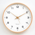 Relógio de Parede Nórdico em Madeira Maciça Kabannas Modelo 02 