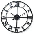 Relógio de Parede Retrô Algarismo Romano Kabannas Relógio de Parede - Preto 