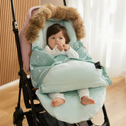 Saco de Dormir Gola de Pele Acessório Carrinho de Bebê 03 Kabannas 