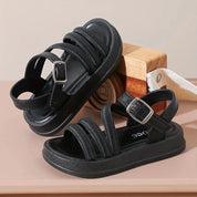 Sandália Infantil Feminina Estilo Romano Fivela Calçado Infantil 18 Kabannas 
