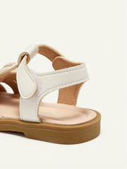 Sandália Infantil Feminina Gladiadora com Laço Couro Velcro 001 Sandália Infantil 04 Kabannas 