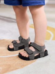 Sandália Infantil Masculina Papete Velcro Sola Macia 001 Sandália Infantil 13 Kabannas 