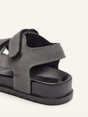 Sandália Infantil Masculina Papete Velcro Sola Macia 001 Sandália Infantil 13 Kabannas 