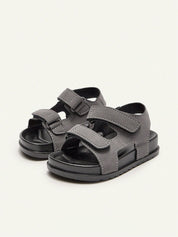 Sandália Infantil Masculina Papete Velcro Sola Macia 001 Sandália Infantil 13 Kabannas 