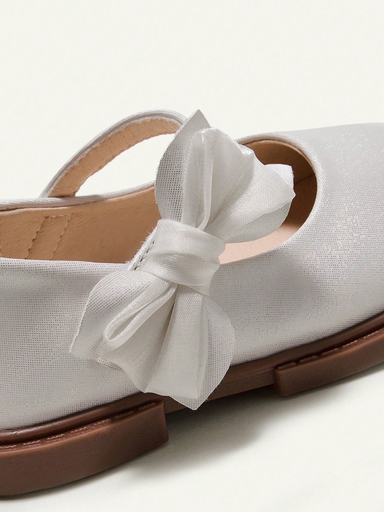 Sapatilha Infantil Menina Mary Jane com Laço Organza Acetinada 001 Sapatilha Infantil 01 Kabannas 