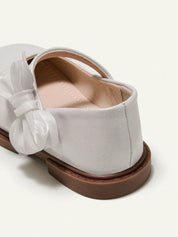 Sapatilha Infantil Menina Mary Jane com Laço Organza Acetinada 001 Sapatilha Infantil 01 Kabannas 
