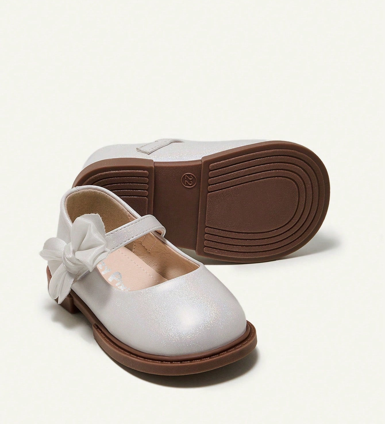 Sapatilha Infantil Menina Mary Jane com Laço Organza Acetinada 001 Sapatilha Infantil 01 Kabannas 