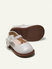 Sapatilha Infantil Menina Mary Jane com Laço Organza Acetinada 001 Sapatilha Infantil 01 Kabannas 