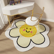 Tapete Infantil Flor Redondo Tapete Infantil 21 Kabannas Flor sorriso 140x140 