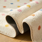 Tapete Infantil Redondo Macio Creme Tapete Infantil 01 Kabannas 