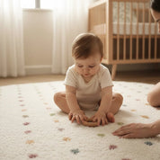 Tapete Infantil Redondo Macio Creme Tapete Infantil 17 Kabannas 