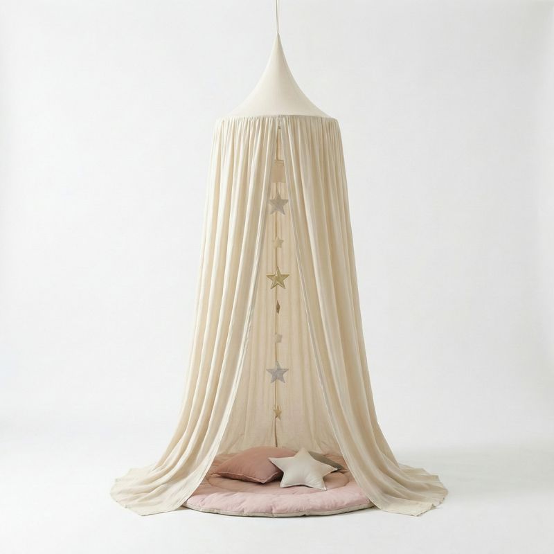 Tenda Dossel Infantil de Algodão para Quarto de Criança Tenda Dossel 01 Kabannas 