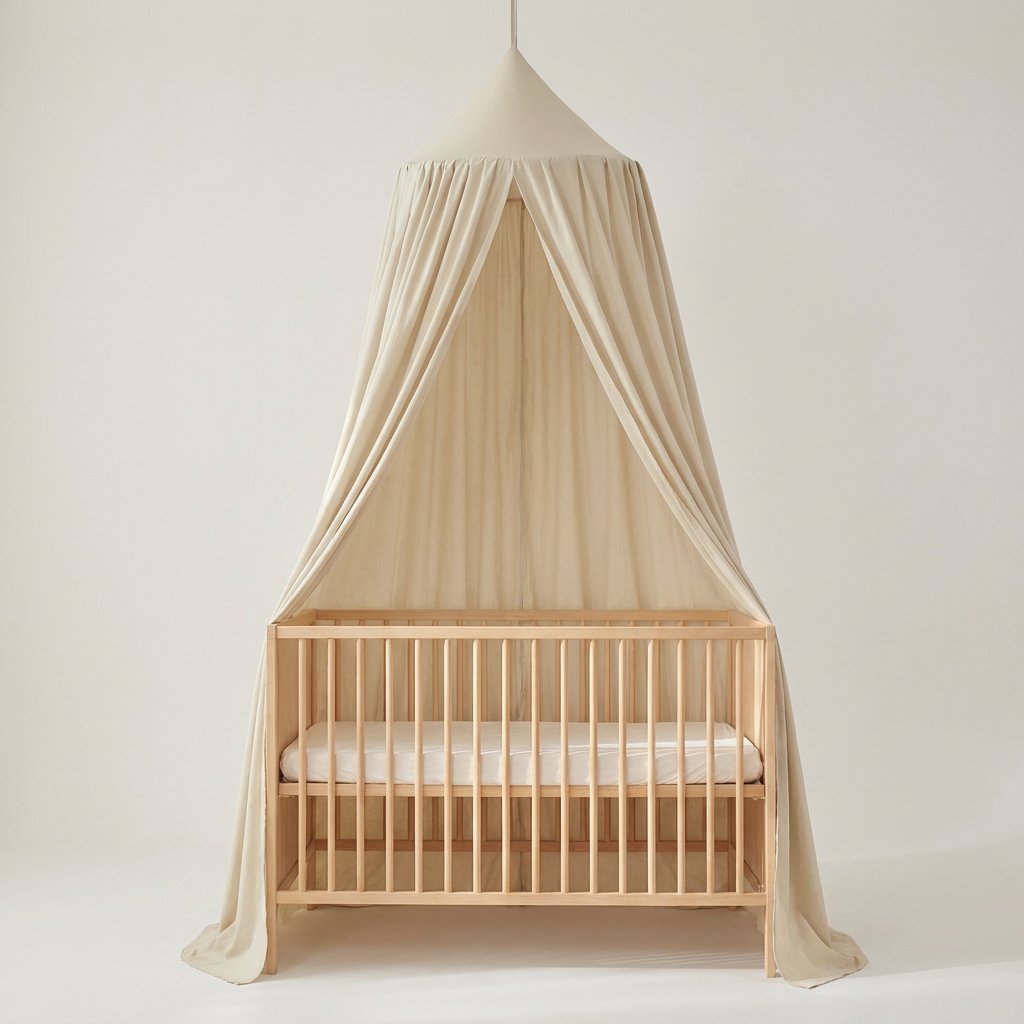 Tenda Dossel Infantil de Algodão para Quarto de Criança Tenda Dossel 01 Kabannas 