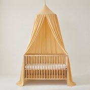 Tenda Dossel Infantil de Algodão para Quarto de Criança Tenda Dossel 01 Kabannas Amarelo 
