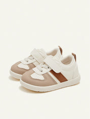Tênis Infantil Colorblock Velcro Primeiros Passos 001 Tênis Infantil 02 Kabannas Cáqui 18 