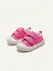 Tênis Infantil Feminino Casual Lona com Velcro 001 Tênis Infantil 11 Kabannas Rosa 18 