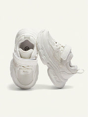 Tênis Infantil Feminino Chunky com Velcro e Cadarço 001 Tênis Infantil 07 Kabannas Branco 20 