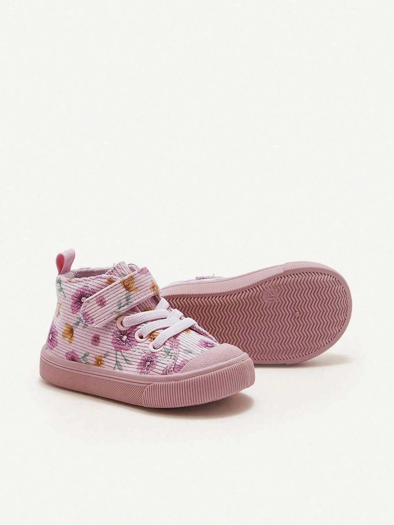 Tênis Infantil Menina Cano Alto Floral 004 Tênis Infantil 15 Kabannas 